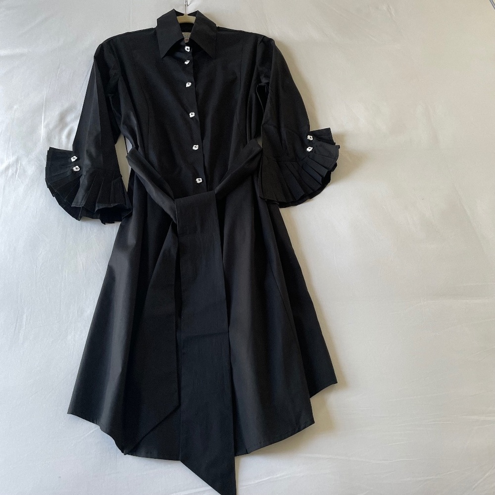 Shirt Dress By Fine Garments Bell
